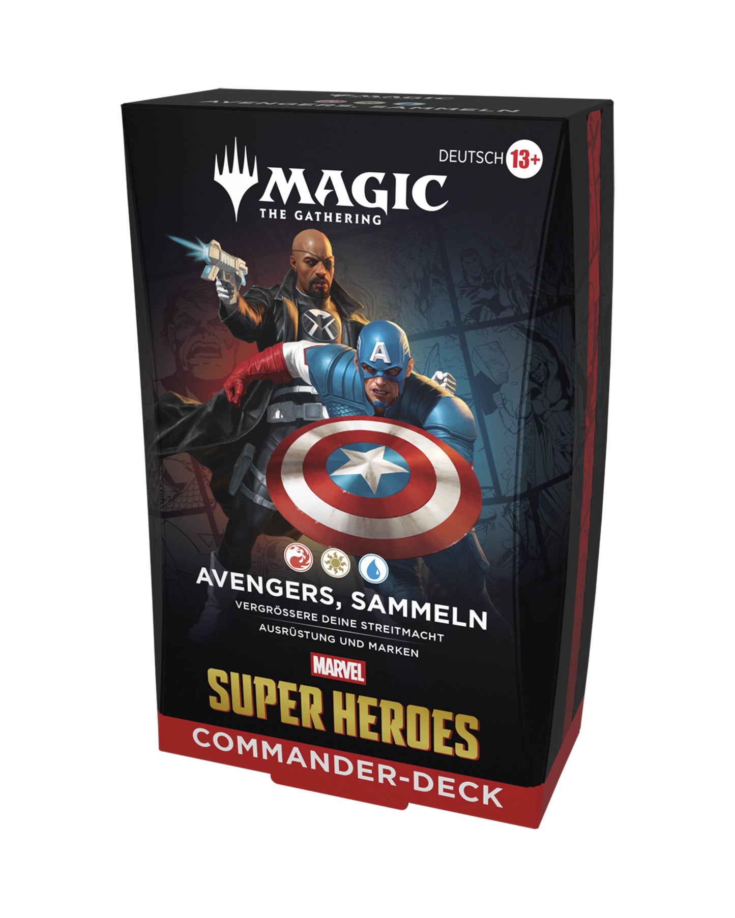 MTG - Marvel Super Heroes Commander-Deck Avengers, sammeln - DEUTSCH