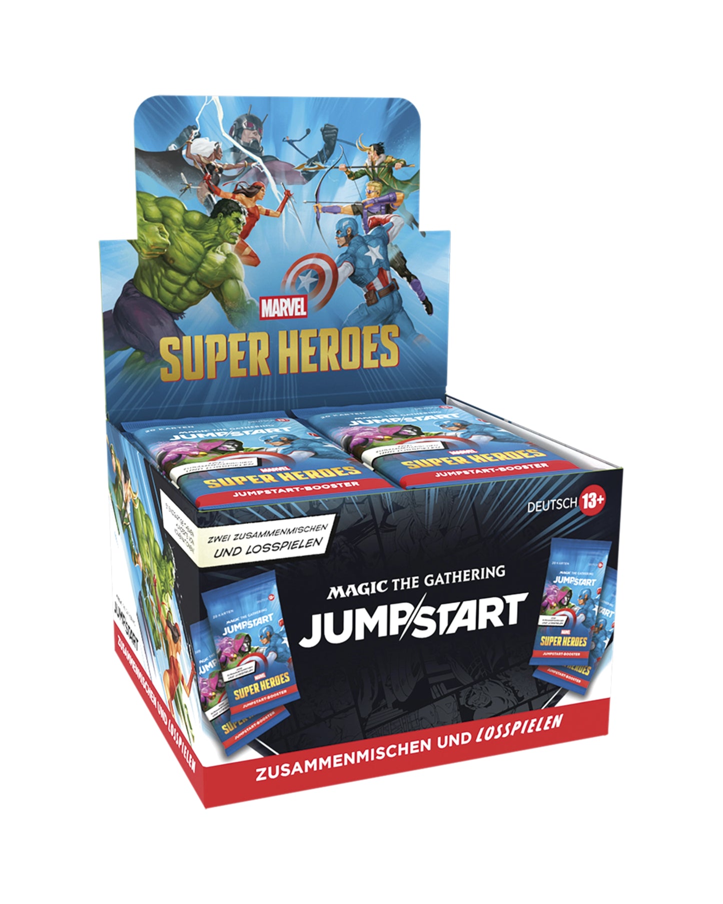 MTG - Marvel Super Heroes Jumpstart Booster Display (24 Boosters) - ENGLISCH