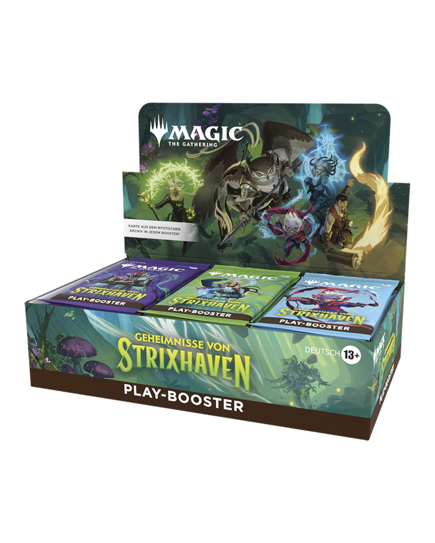 Secrets of Strixhaven Display Magic Karten Magier Akademie Edition