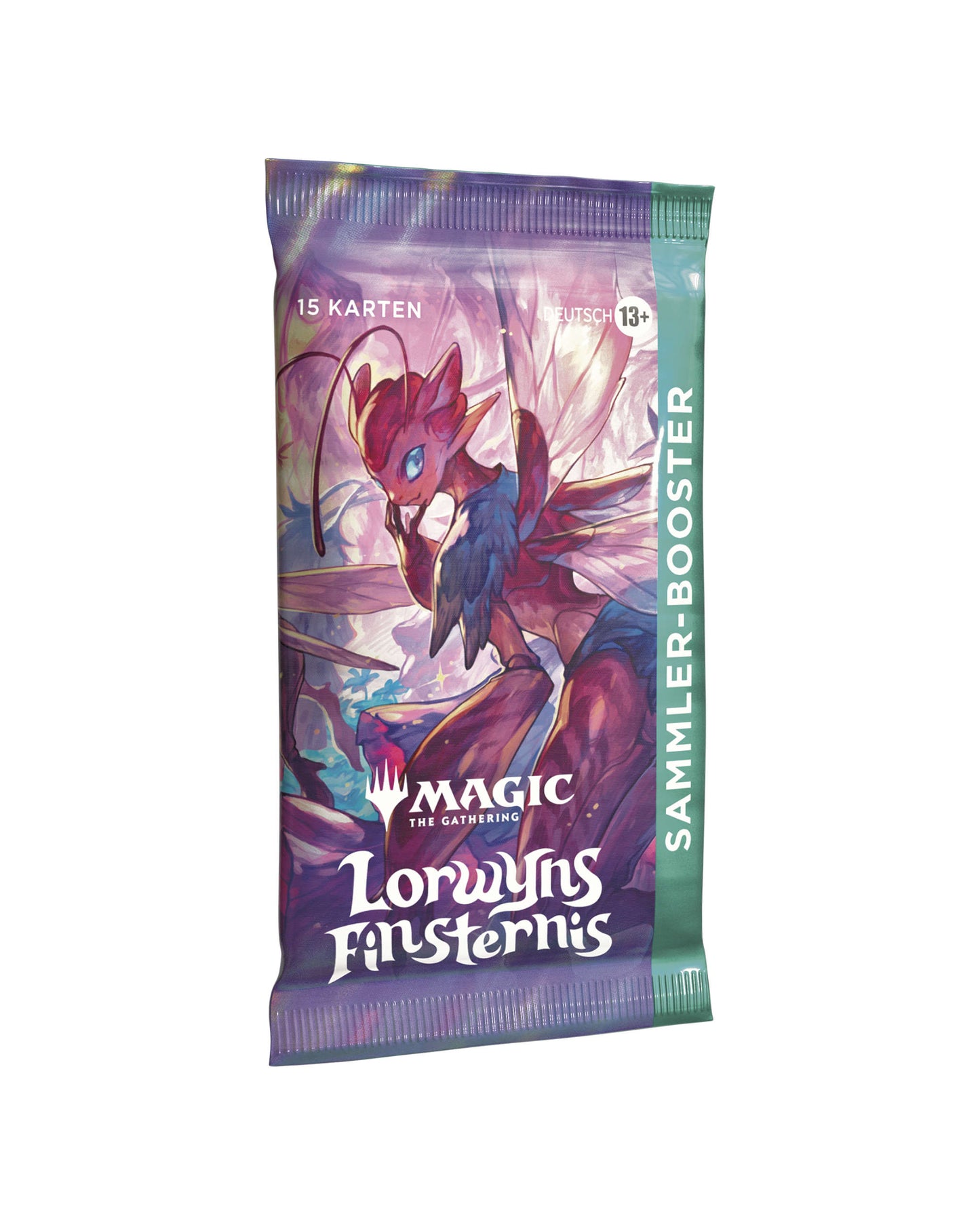 Lorwyns Finsternis Sammler-Booster – linke Seitenansicht des MTG Collector Boosters bei TCGMasterPrint