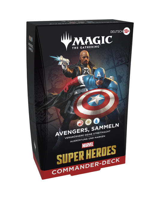 MTG - Marvel Super Heroes Commander-Deck Avengers Assemble - ENGLISCH