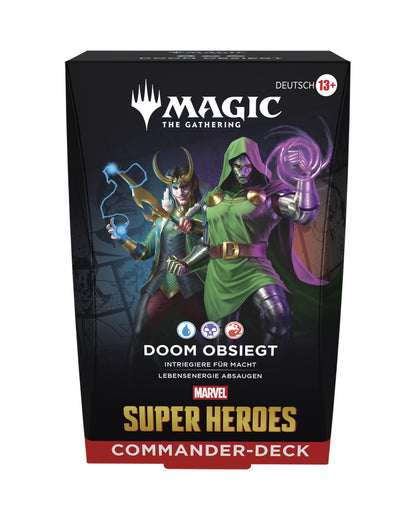 MTG - Marvel Super Heroes Commander-Deck Doom Prevails - ENGLISCH