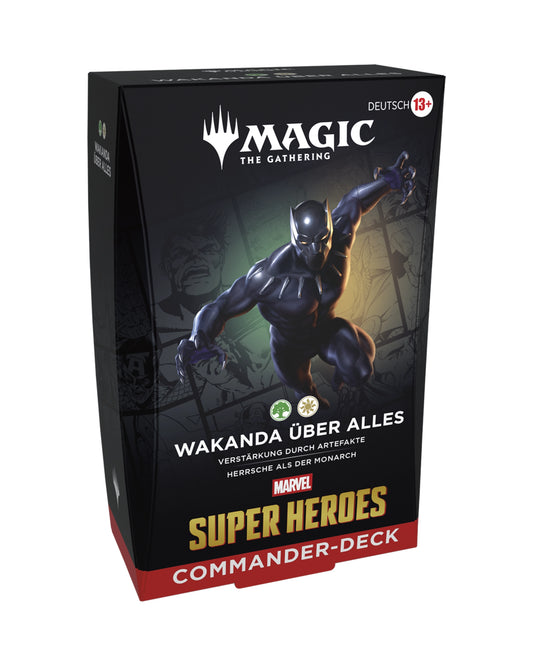MTG - Marvel Super Heroes Commander-Deck Wakanda Forever - ENGLISCH