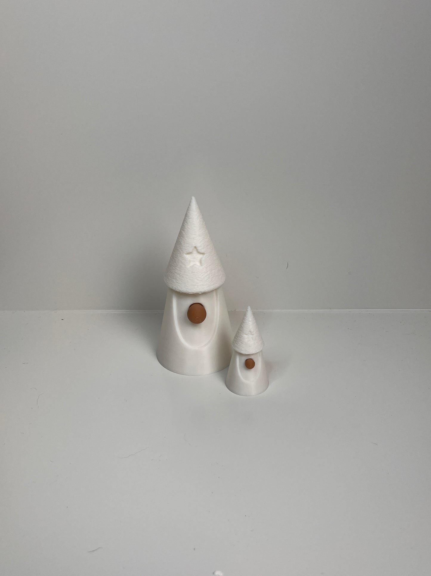 Stern-Weihnachtsmann Set – moderne 3D-gedruckte Weihnachtsdeko