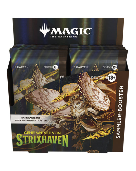 MTG Geheimnisse von Strixhaven Sammler Booster Display Box versiegelt OVP