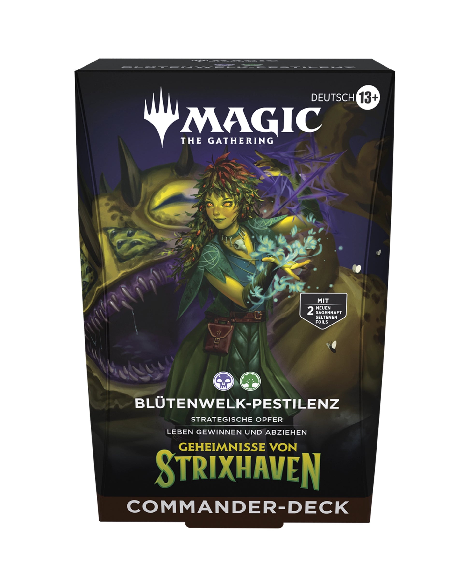 MTG Strixhaven Blütenwelk Pestilenz Commander Deck OVP
