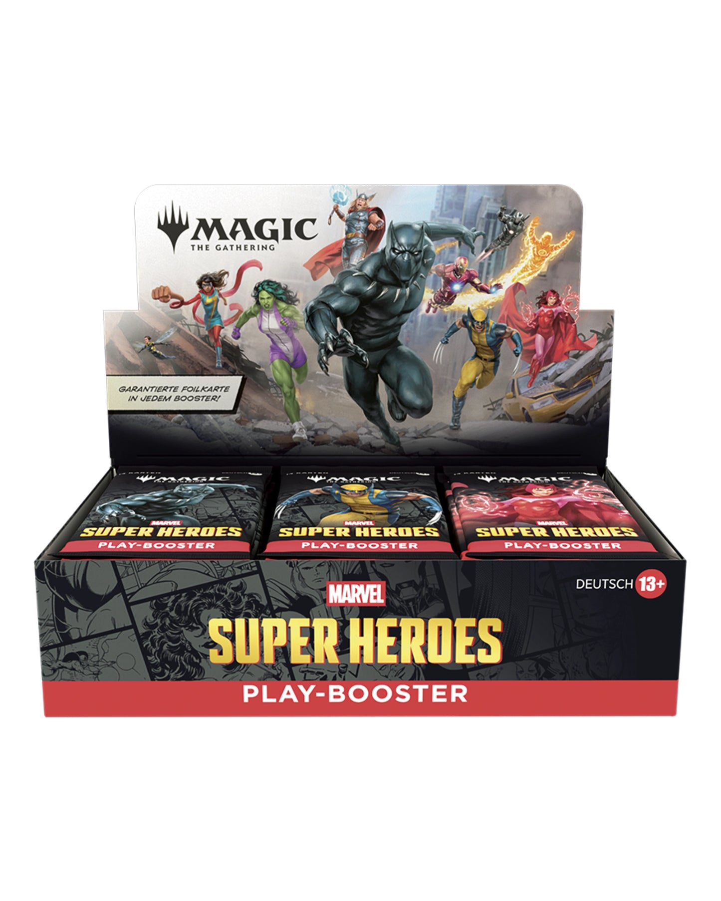 MTG - Marvel Super Heroes Play-Booster-Display DEUTSCH