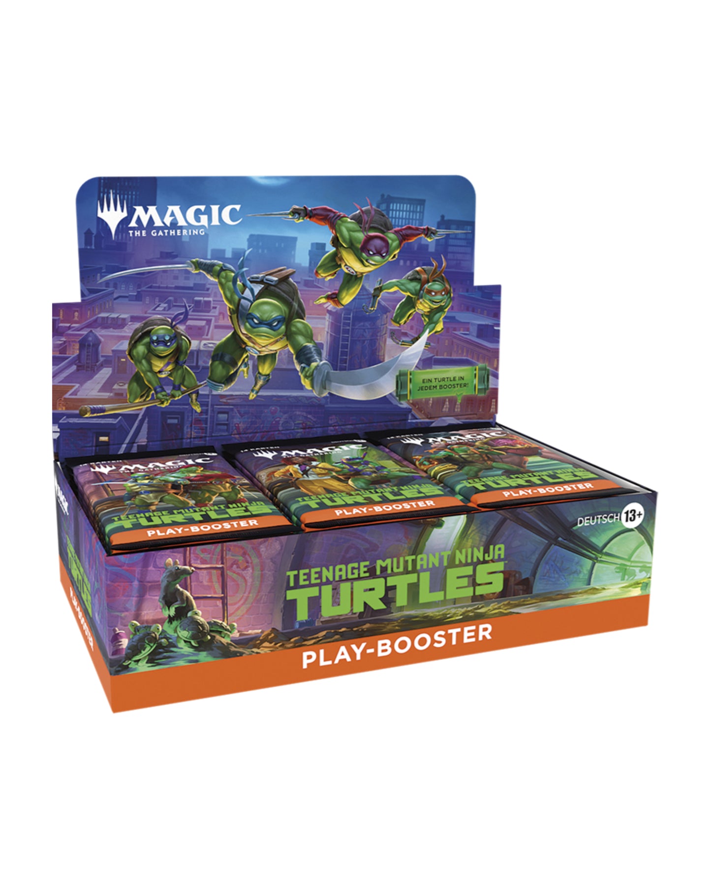 MtG - Teenage Mutant Ninja Turtles Play-Booster-Display
