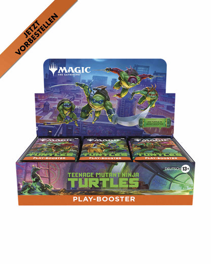 MtG - Teenage Mutant Ninja Turtles Play-Booster-Display