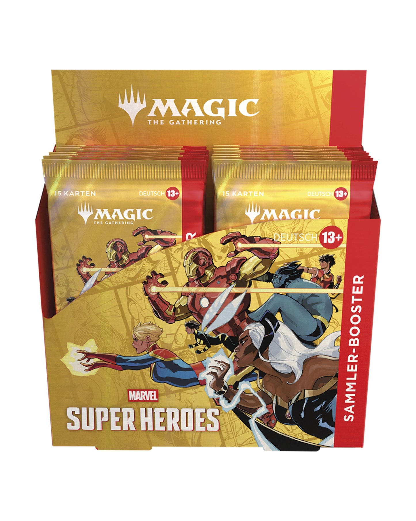 MTG - Marvel Super Heroes Collector Booster Display (12 Boosters) DEUTSCH
