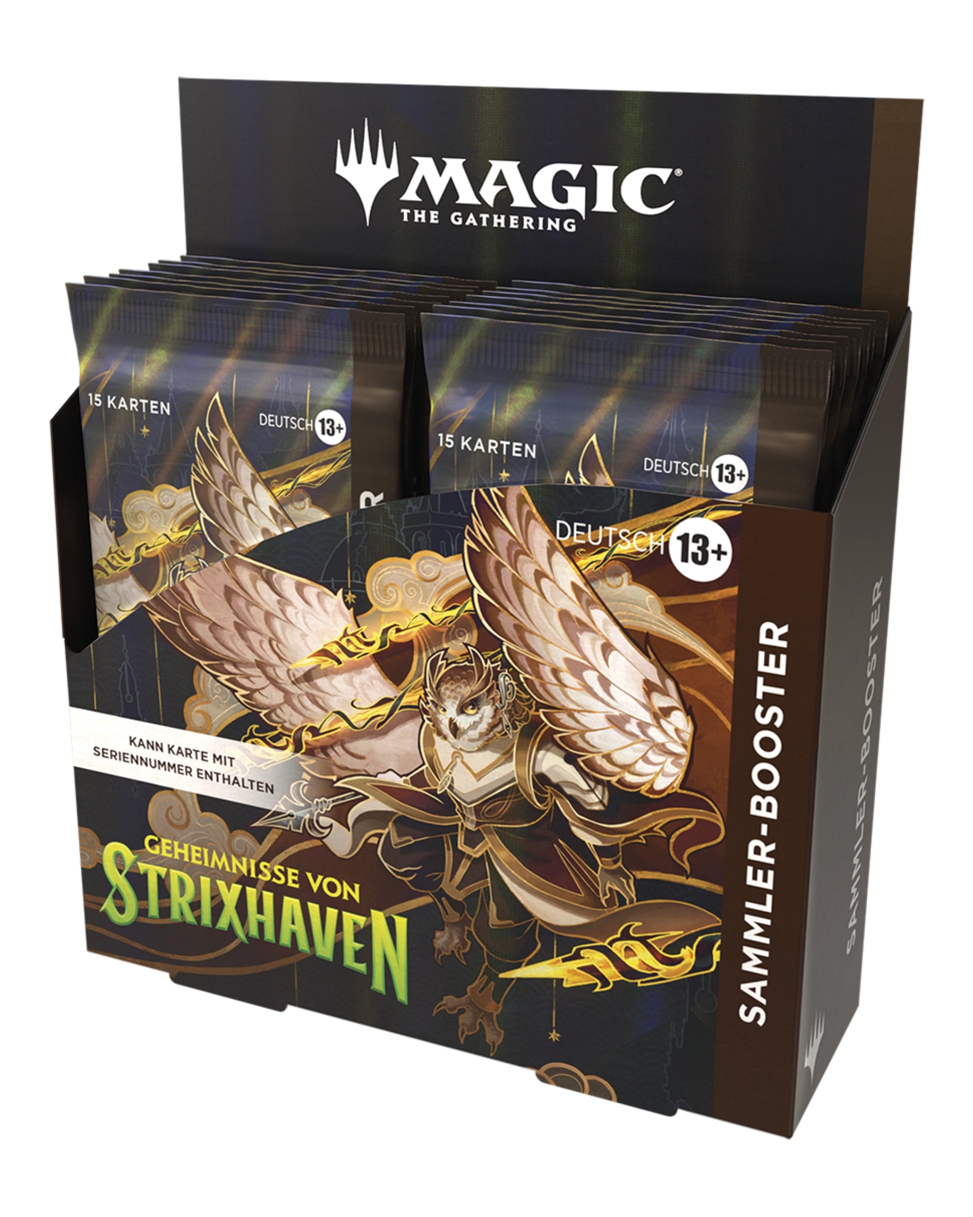 Secrets of Strixhaven Sammler Display Mystisches Archiv Showcase Karten