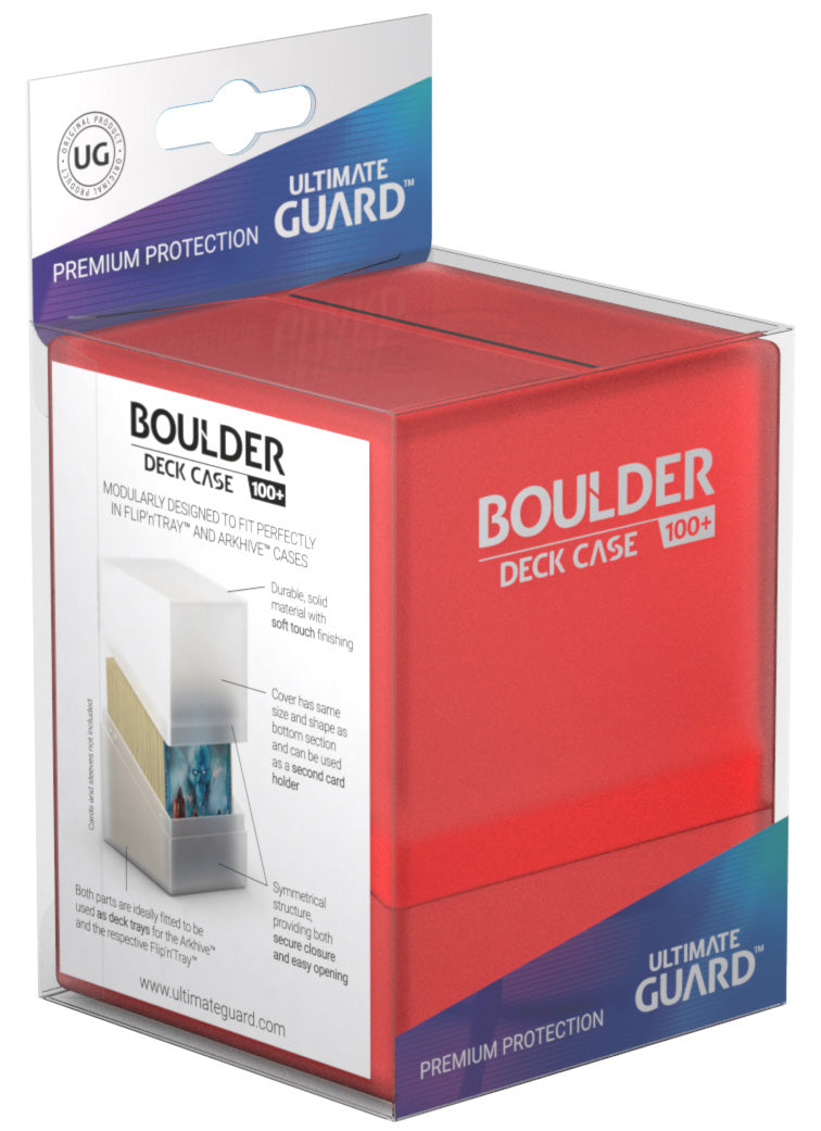 Ultimate Guard Boulder 100+ - Ruby