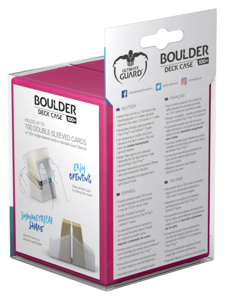 Ultimate Guard Boulder 100+ - Rhodonite