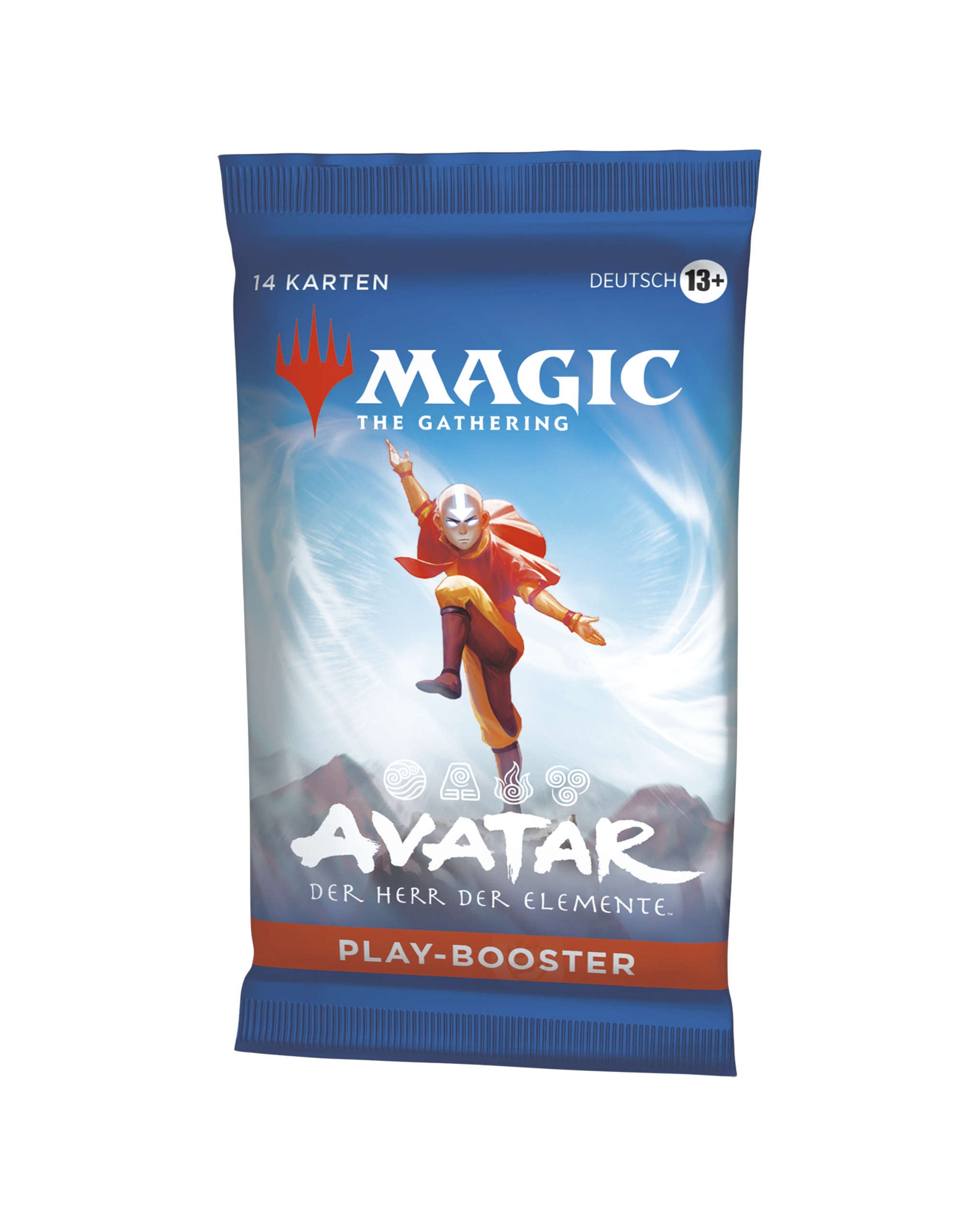 Avatar – Der Herr der Elemente Play-Booster – rechte Seitenansicht des MTG Boosters bei TCGMasterPrint
