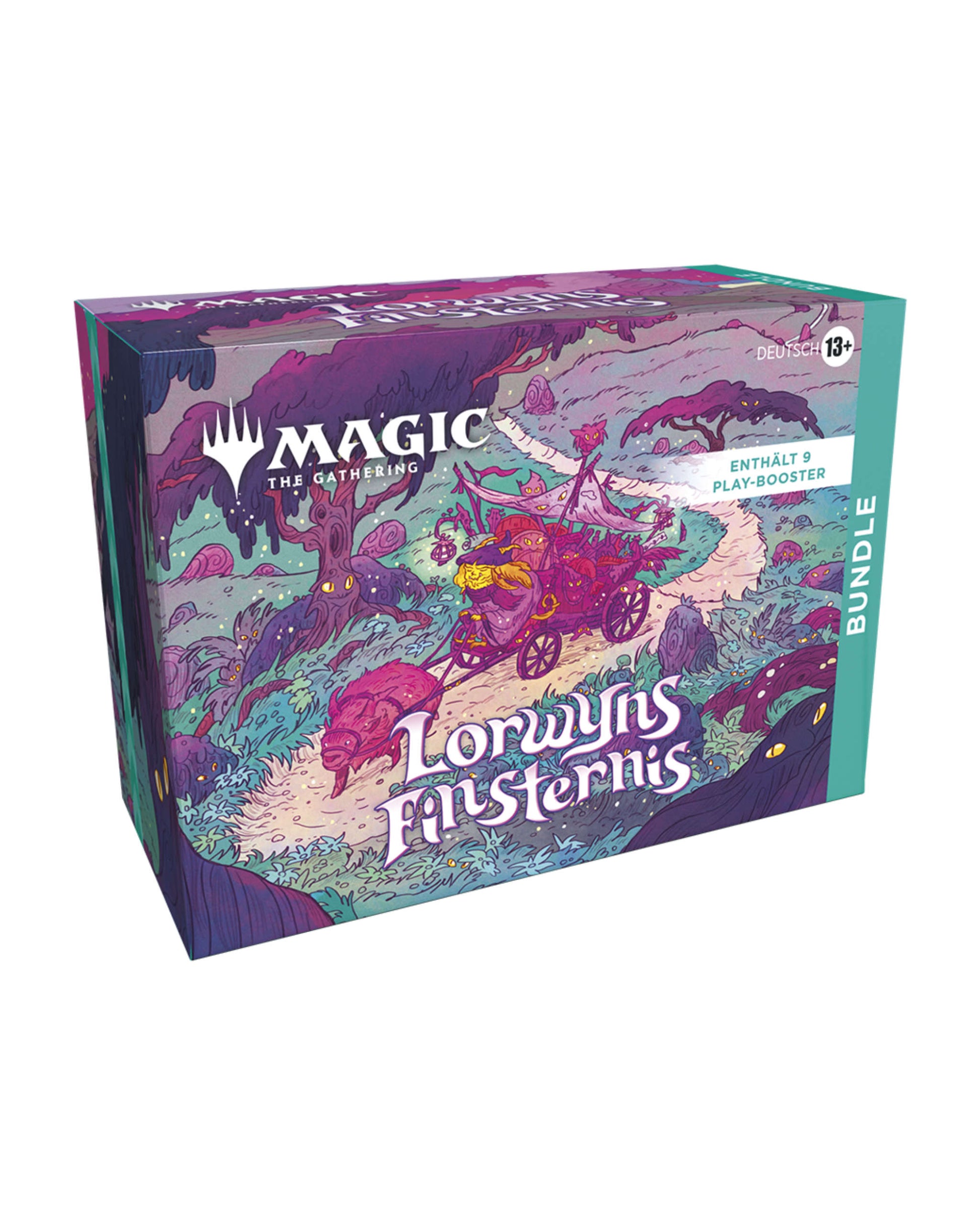 Lorwyns Finsternis Bundle – linke Seitenansicht des Magic: The Gathering Bundles bei TCGMasterPrint