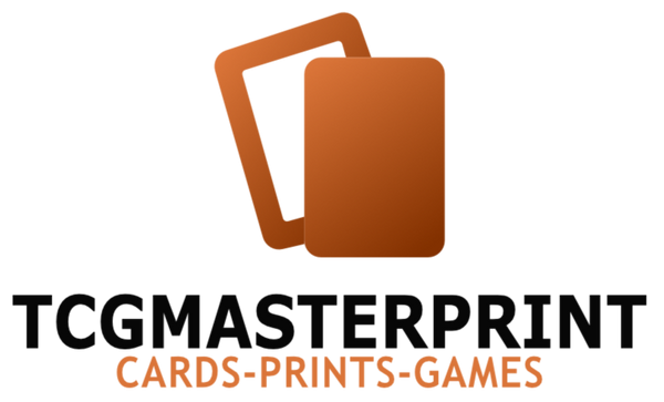 TCGMasterPrint Firmenlogo – offizielles Logo des Online-Shops für Magic: The Gathering, Pokémon und TCG-Zubehör
